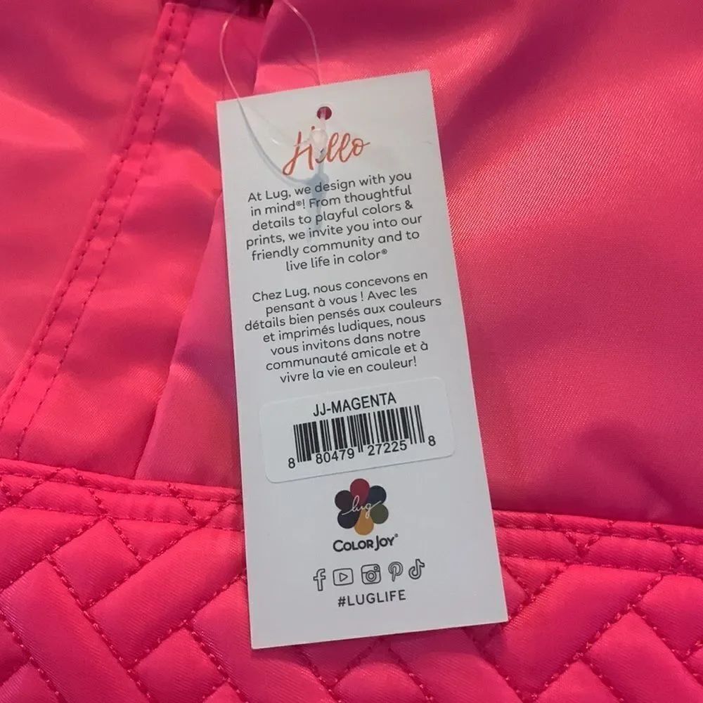 LUG Jumping Jack Pink Backpack NWT - Picture 6 of 11